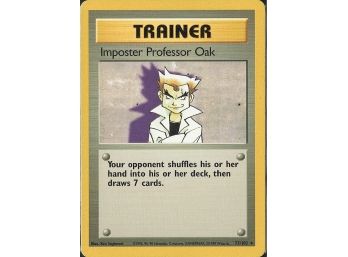 Base Set #073/102 Imposter Professor Oak