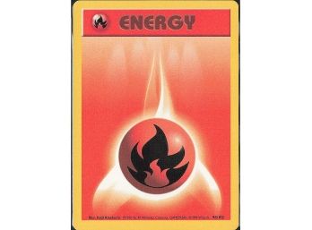 Base Set #098/102 Fire Energy