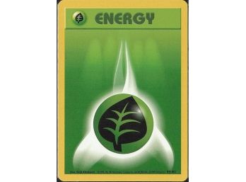 Base Set #099/102 Grass Energy