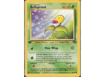 Jungle #49/64 Bellsprout 1st Edition