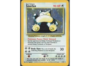 Jungle #11/64 Snorlax NO SYMBOL ERROR