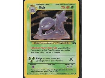 Fossil #13/62 Muk (13) Holo