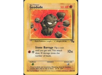 Fossil #47/62 Geodude