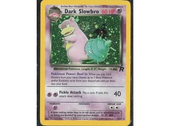 Team Rocket #12/82 Dark Slowbro (12) Holo