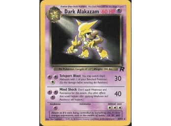 Team Rocket #18/82 Dark Alakazam (18)