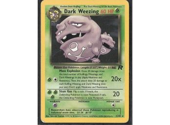 Team Rocket #31/82 Dark Weezing (31)