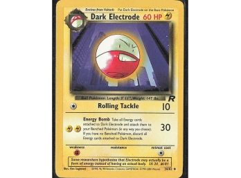 Team Rocket #34/82 Dark Electrode