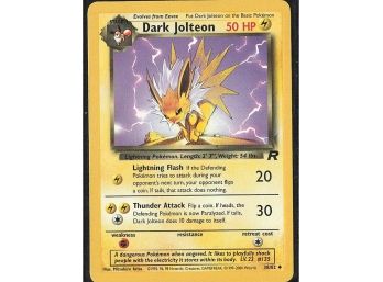 Team Rocket #38/82 Dark Jolteon