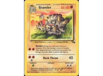Fossil #37/62 Graveler