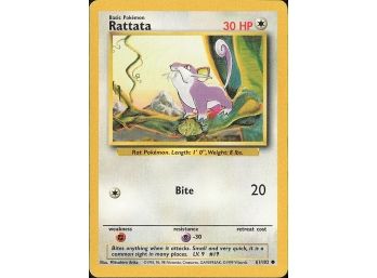 Base Set #061/102 Rattata