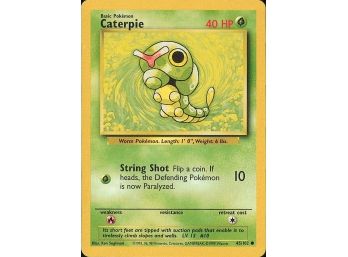 Base Set #045/102 Caterpie