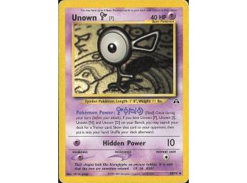 Neo Discovery #48/75 Unown [F]