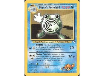 Gym Heroes #053/132 Misty's Poliwhirl