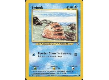 Common Neo Genesis #079/111 Swinub