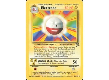 Rare Base Set 2 #025/130 Electrode