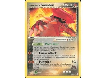 #9/95 Team Magma's Groudon