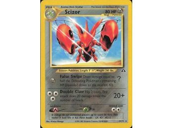 Rare Neo Discovery #29/75 Scizor (29)