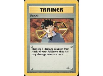 Rare Gym Heroes #098/132 Brock (98)