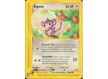 Common Aquapolis #067/147 Aipom