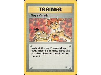 Uncommon Gym Heroes #114/132 Misty's Wrath