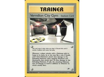 Uncommon Gym Heroes #120/132 Vermilion City Gym