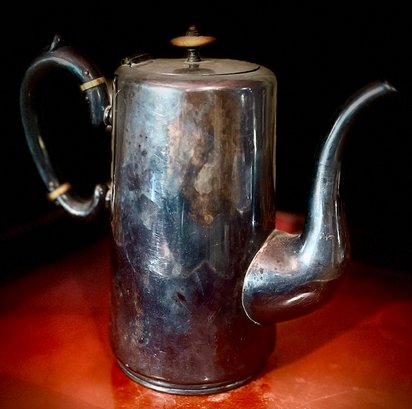 POLAND - Antique Tea Pot With Bone Accents