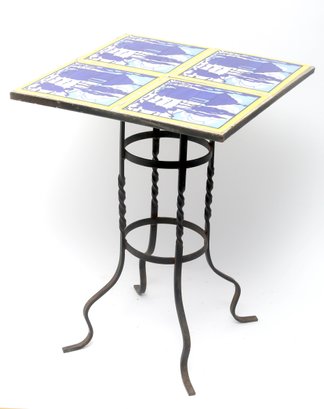 Tile Top Table