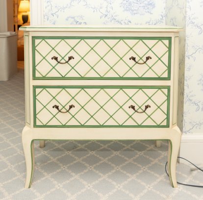 Julia Gray Two Drawer End Table