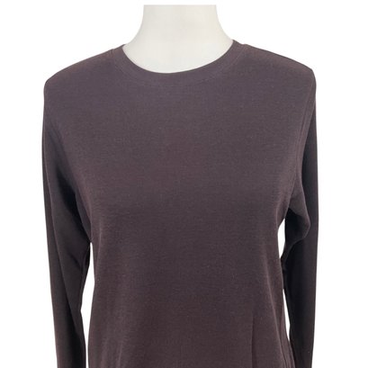 Lord & Taylor Plum Long Sleeved Top