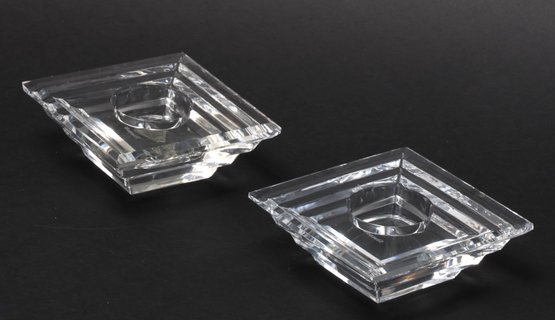 Pair Of Shannon Crystal Candle Holders