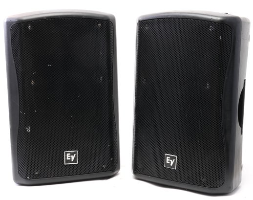 Pair Of Electro-Voice ZX5-90B 15in. 600-Watt 2-Way Passive Loudspeakers