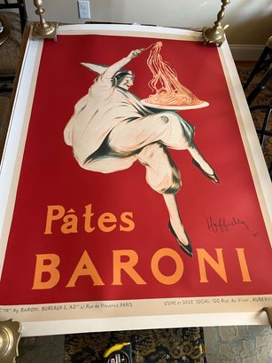 LARGE Unframed Spaghetti Poster On Thick Paper/Canvas - 2 Of 2 Available - READ CONDITION NOTES