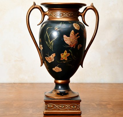 Jeanne Reed Hand Painted Dual Shoulder Urn