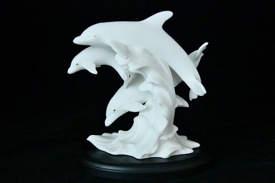 Lenox Dance Of The Dolphins On Base And COA