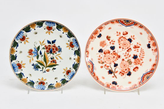 Pair Of Delft Plates