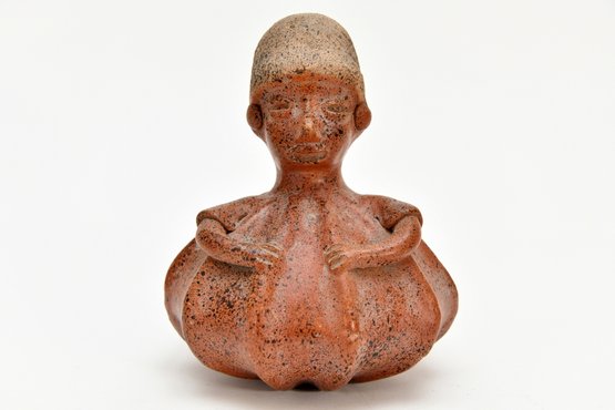 Unique Mexican Pottery Figure