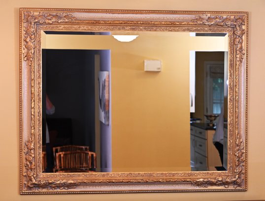 Large Ornate Framed Beveled Mirror Purchased At Fortunoff