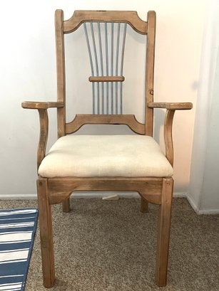 French Country Spindle Back Arm Chair