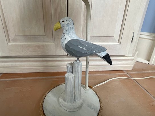 Seagull Wood Table Lamp