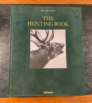 The Hunting Book By Oliver Dorn For TeNeus - Hunter's Green Suede Cover