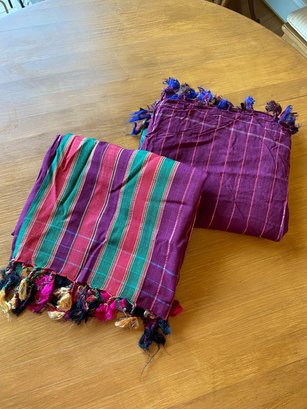 Bedouin Head Scarf Or Women's Shawl Purchased In Sultanate Of Oman (1 Of 2)