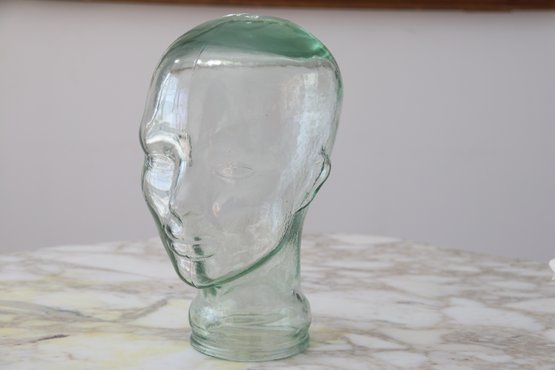 Glass Mannequin Bust