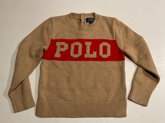 Ralph Lauren Polo Sweater Size 5 New With Tags
