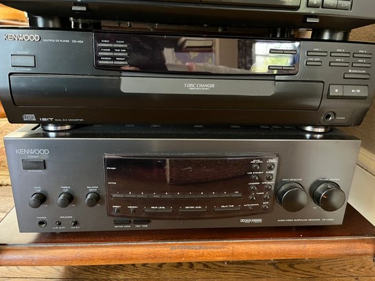 Kenwood Receiver And CD Player