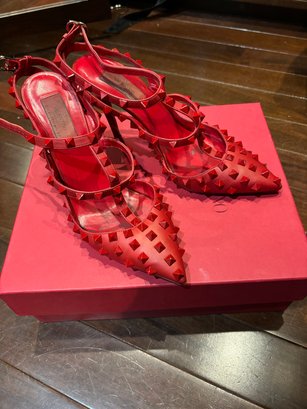 Valentino Red Heels Size 39