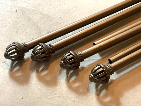 2 Sets Of Large Curtain Rods