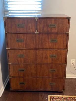 Henredon Campaign Chest Of Drawers