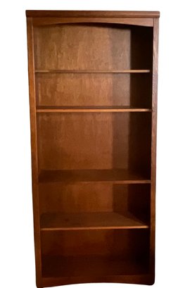 5 Shelf Wood Bookcase