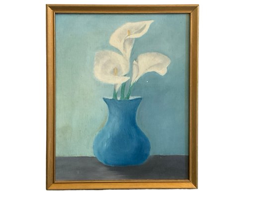 Calla Lily Oil Painting 1960