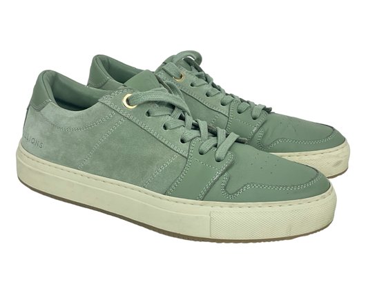 Billions Green Suede Mens Sneakers Size 7